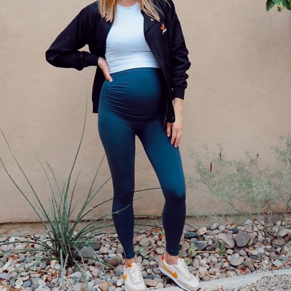 Blanqi Maternity Leggings Storm Bnwt 